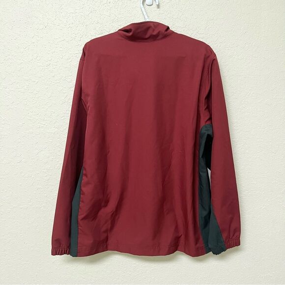 Nike Men's Long SIeeve Zip-Up Team Dri-Fit Training Jacket Size L - Picture 3 of 7